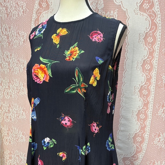 Le Chateau Butterfly & Ladybug Print Dress - Picture 8 of 10